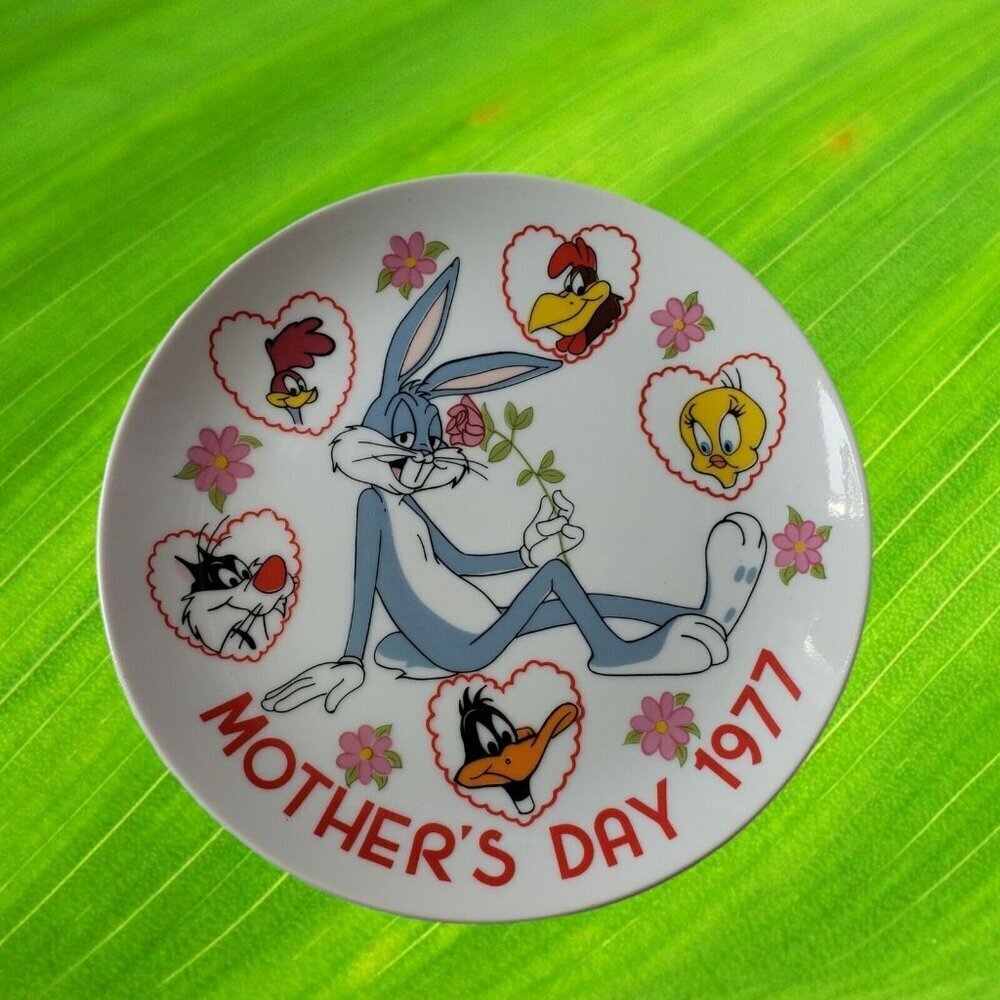 Looney Tunes Limited First Edition 1977 Mother's Day Collector's Plate
